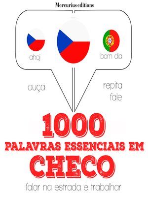 cover image of 1000 palavras essenciais em checo